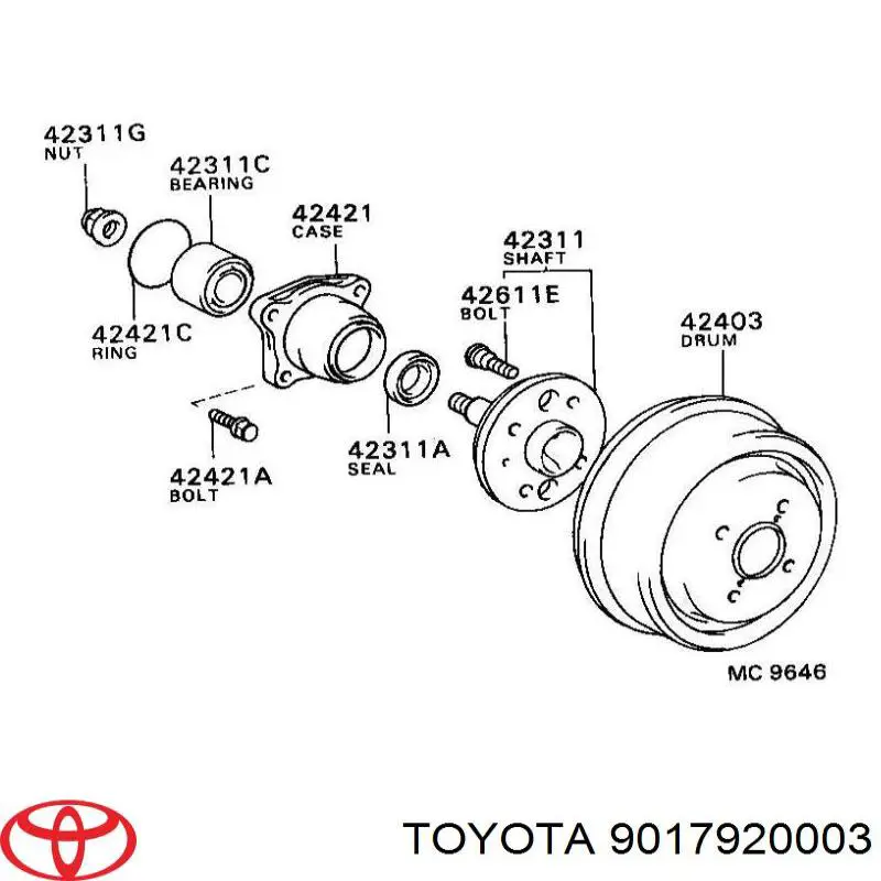 9017920003 Toyota 