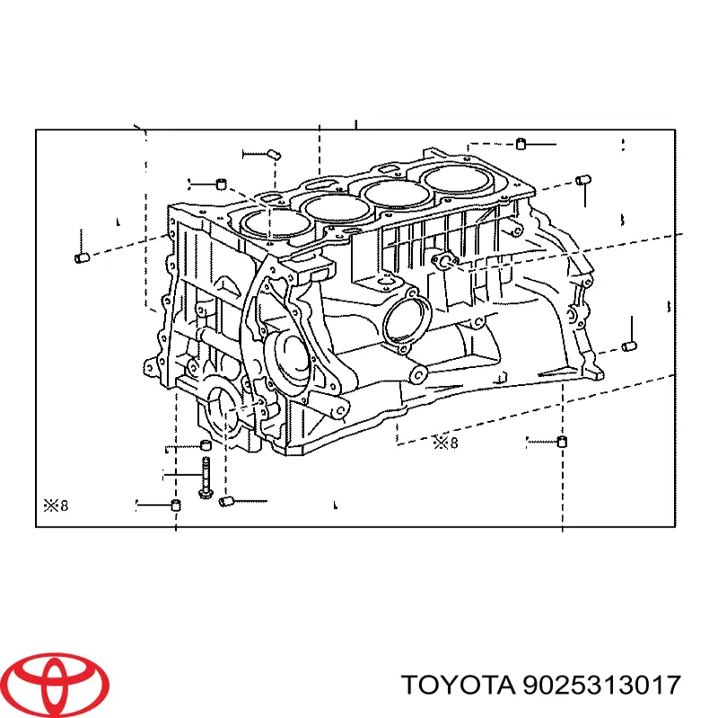 9025313017 Toyota 