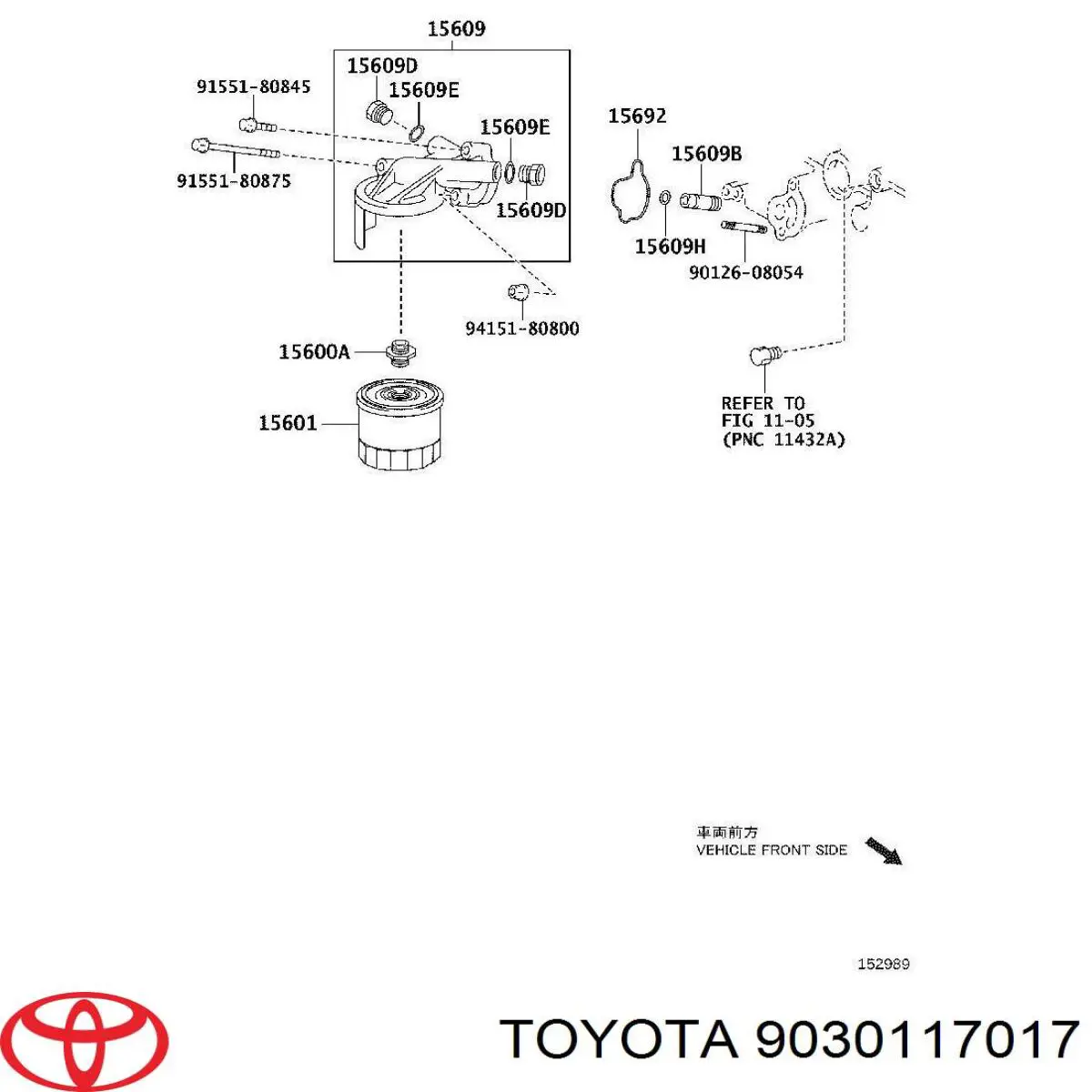 9030117017 Toyota 