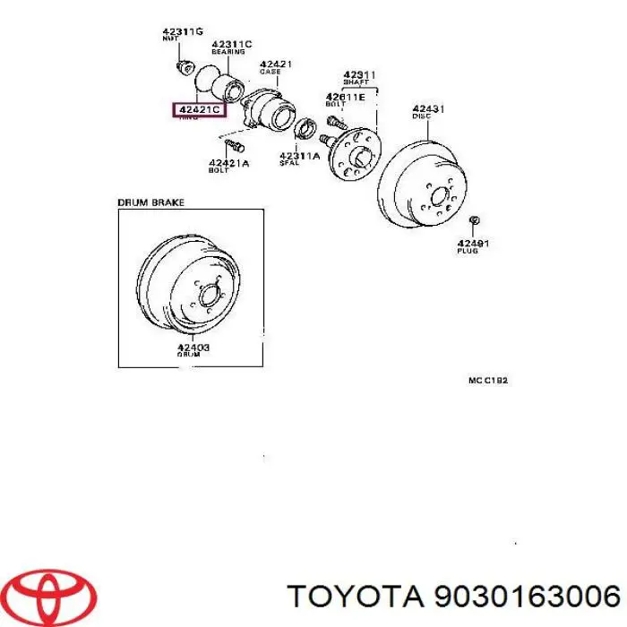 9030163006 Toyota 