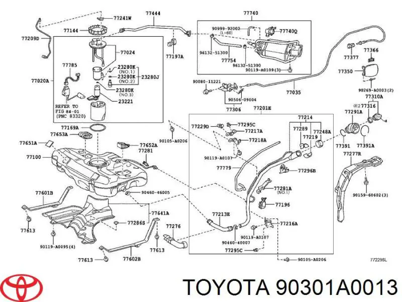 90301A0013 Toyota 