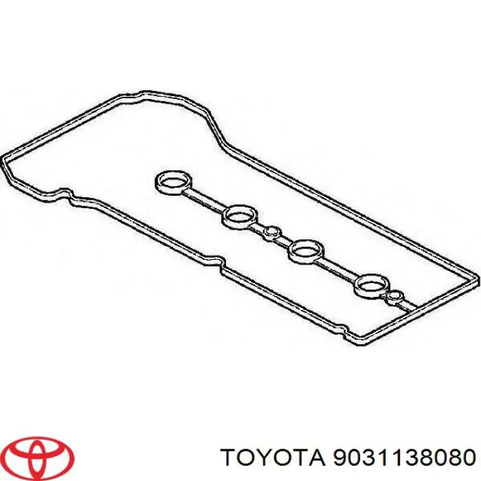 9031138091 Toyota anillo retén, cigüeñal frontal