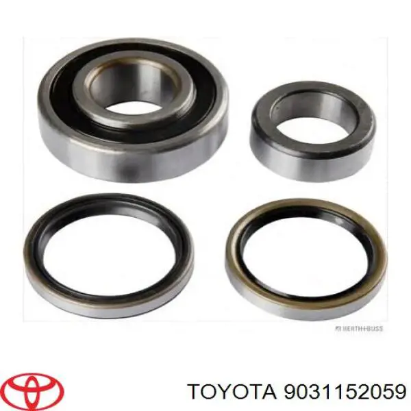 9031152059 Toyota anillo retén de semieje, eje trasero, interior