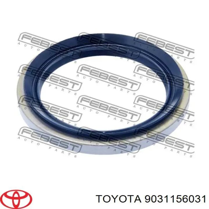 9031156031 Toyota anillo retén de semieje, eje trasero, interior