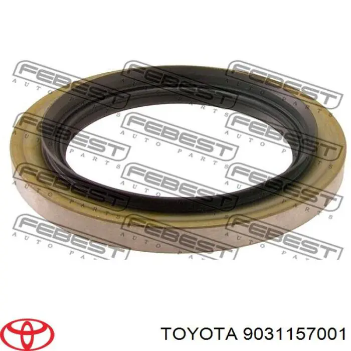 9031157001 Toyota sello de aceite cubo trasero exterior