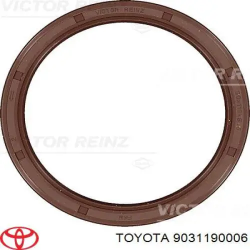 9031190006 Toyota anillo retén, cigüeñal