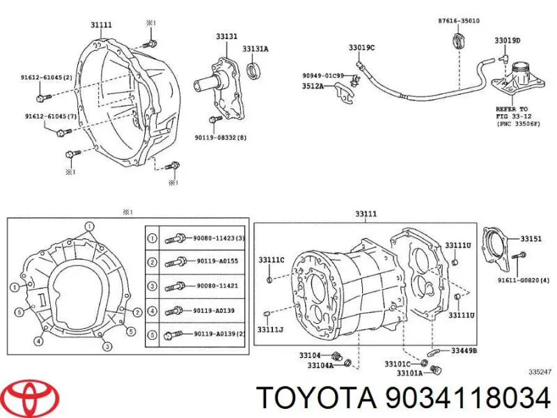 9034118034 Toyota 