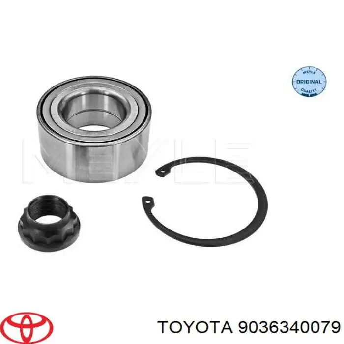 9036340079 Toyota cojinete de rueda delantero