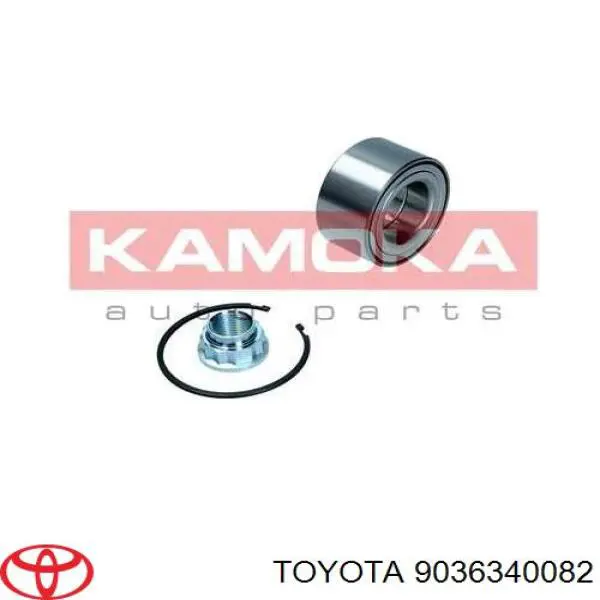 9036340082 Toyota cojinete de rueda delantero