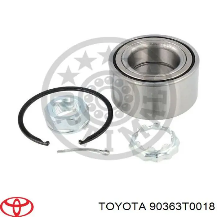 90363T0018 Toyota cojinete de rueda delantero