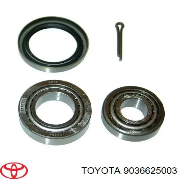 9036625003 Toyota cojinete de rueda trasero exterior