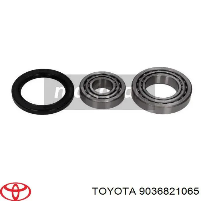 9036821065 Toyota cojinete externo del cubo de la rueda delantera