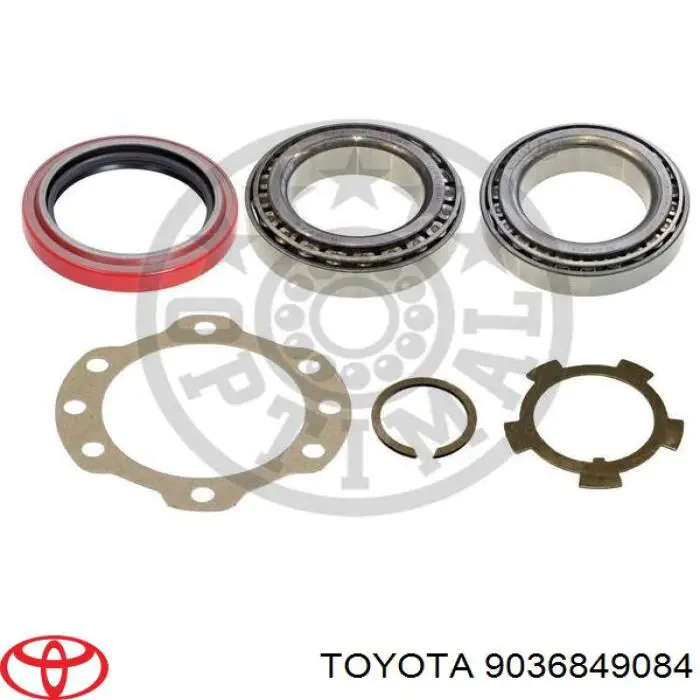 9036849084 Toyota cojinete de rueda trasero interior