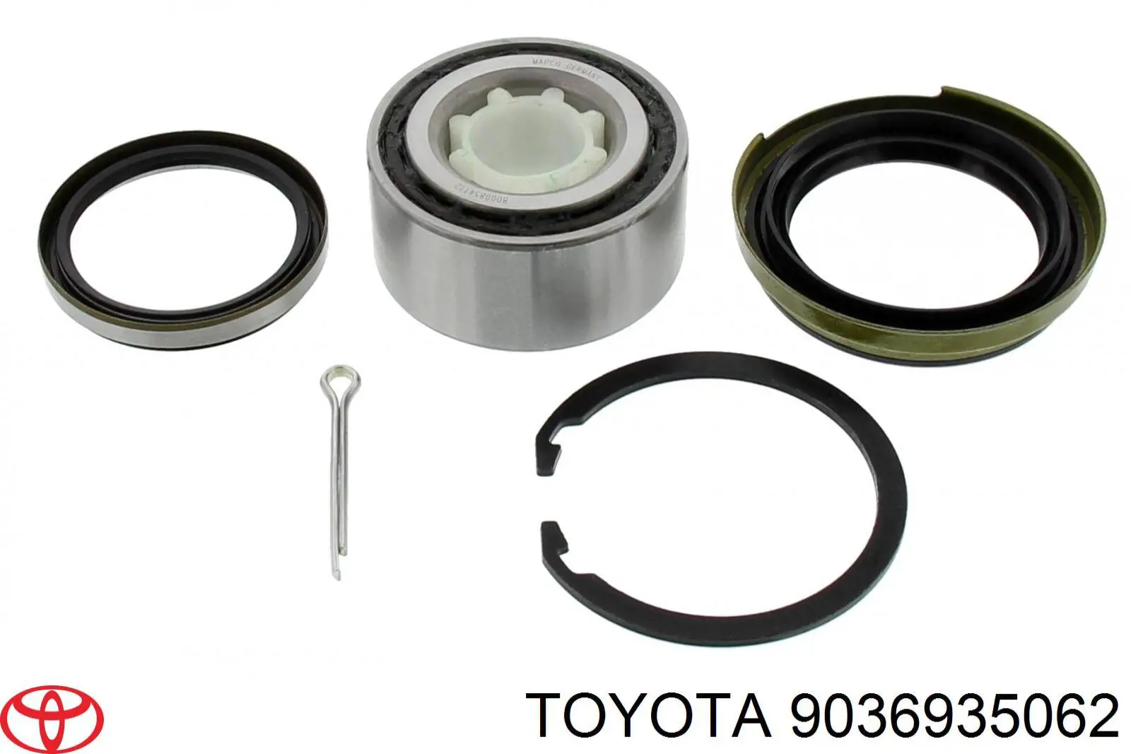 9036935062 Toyota cojinete de rueda delantero