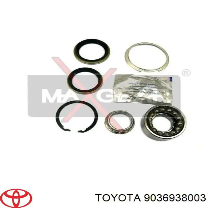 9036938003 Toyota cojinete de rueda delantero