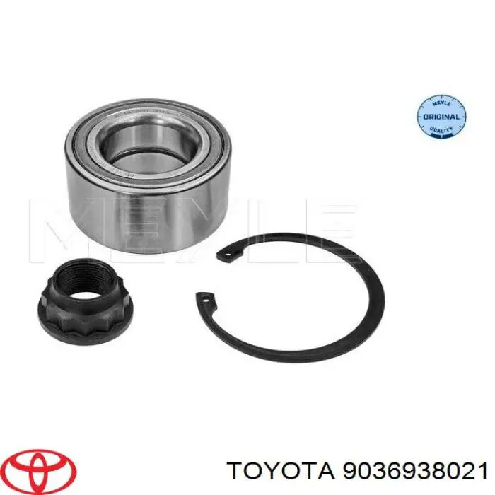 9036938021 Toyota cojinete de rueda delantero