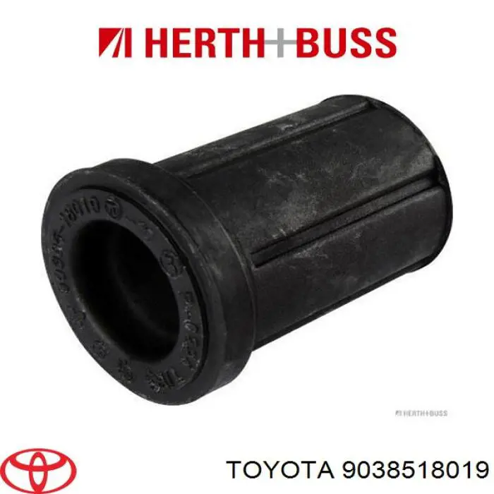  Silentblock para gemela de ballesta para Toyota Hilux N