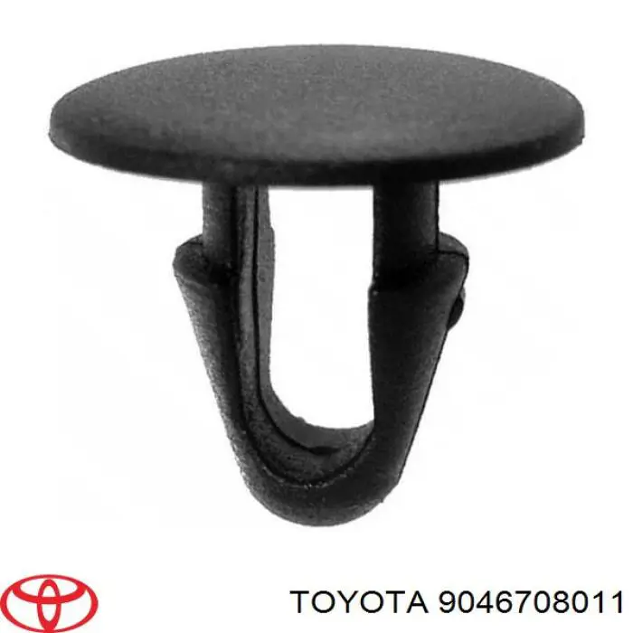 9046708011 Toyota clips de fijación de pasaruedas de aleta delantera