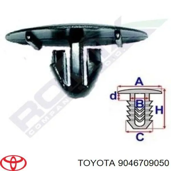  Piston (clip) De Una Campana Calefactora para Toyota Auris E15