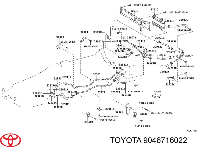 9046716022 Toyota piston (clip De Una Campana Calefactora)