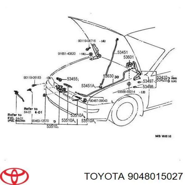  Capo De Bloqueo para Toyota Venza AGV1, GGV1