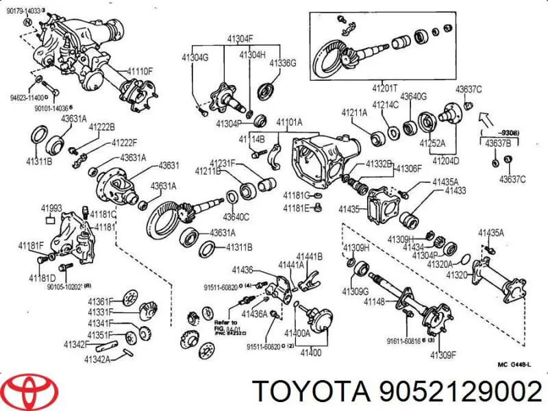 9052129002 Toyota 