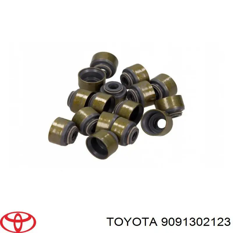  Juego de anillos de junta, vástago de válvula de admisión para Toyota Carina T19