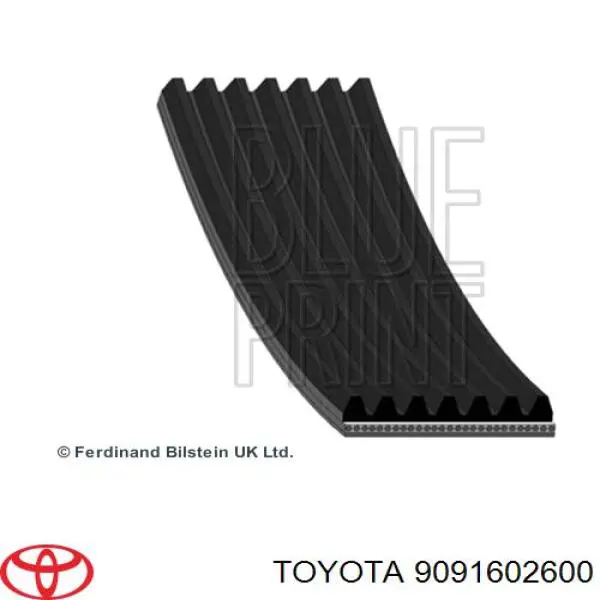 9091602600 Toyota correa trapezoidal