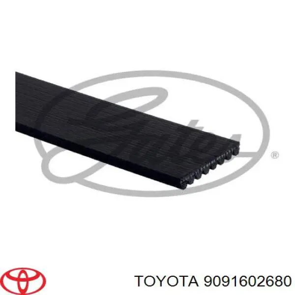  Correa trapezoidal para Toyota Sequoia K6