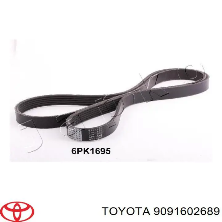 9091602689 Toyota correa trapezoidal