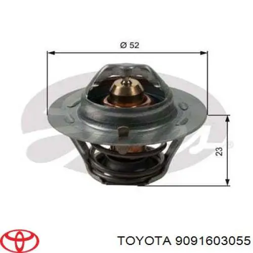 9091603055 Toyota termostato, refrigerante