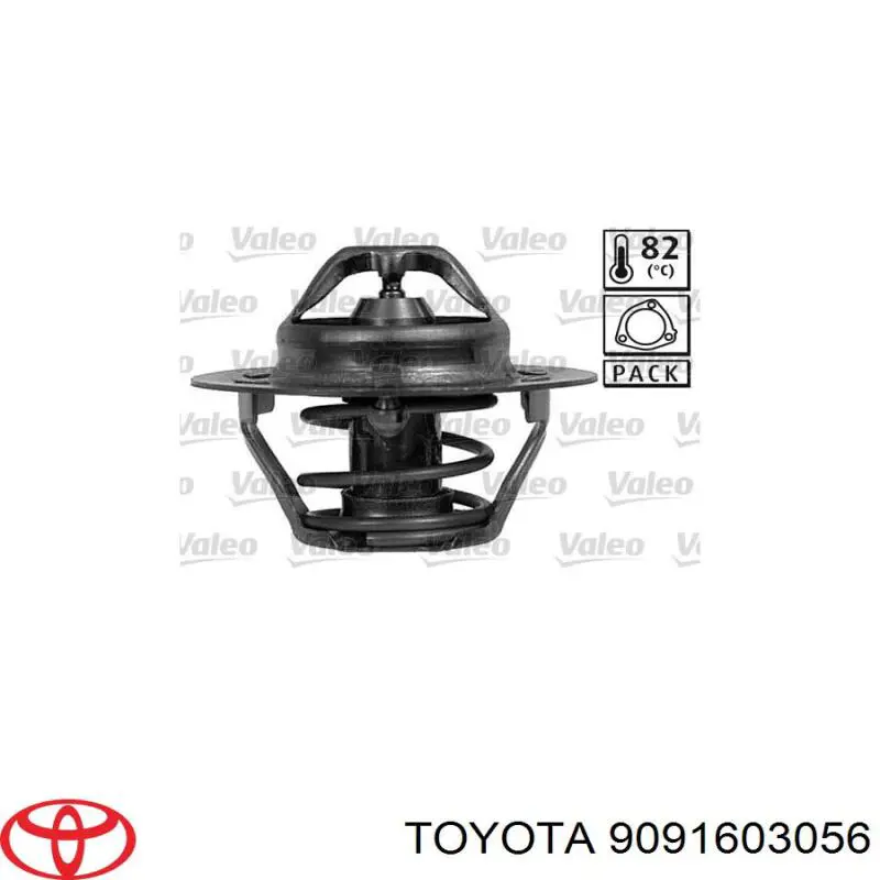 9091603056 Toyota termostato, refrigerante