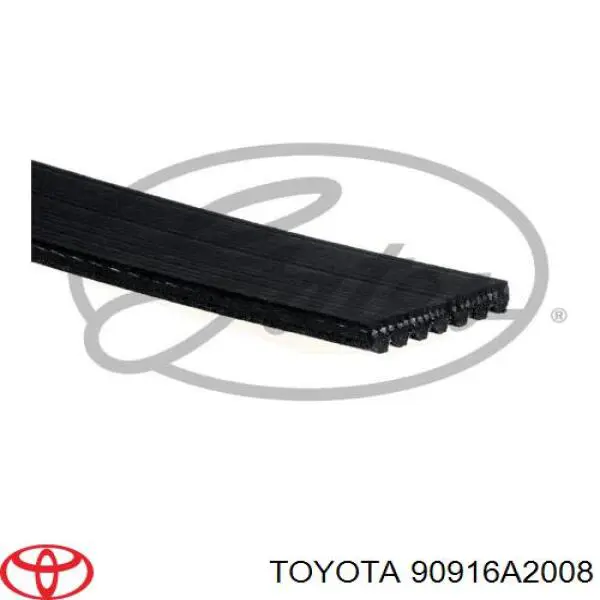 90916A2008 Toyota correa trapezoidal