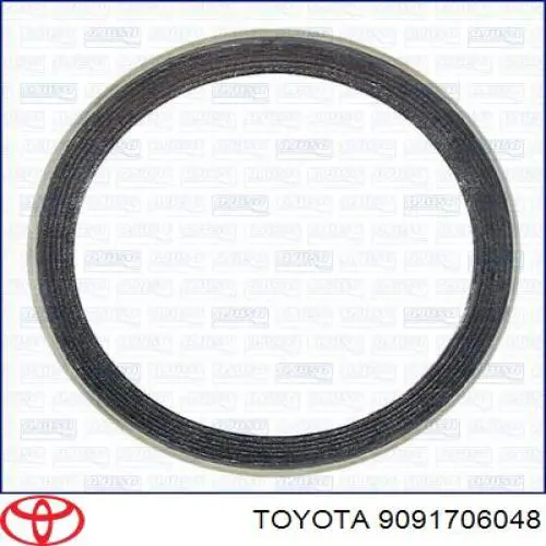 9091706048 Toyota junta, tubo de escape