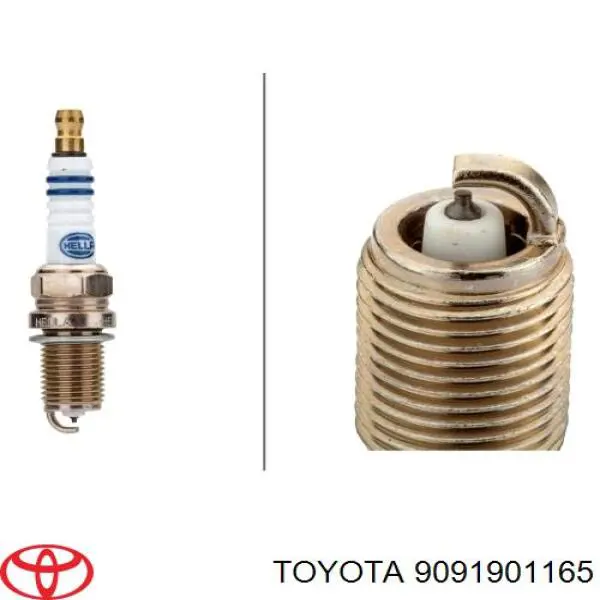 9091901165 Toyota bujía de encendido