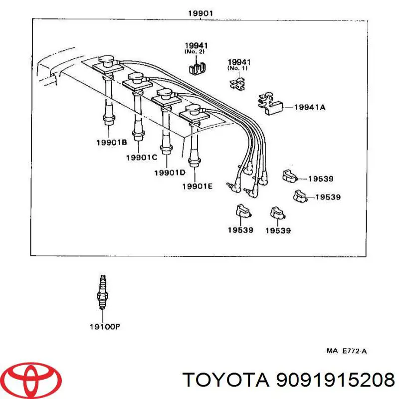 9091915208 Toyota 