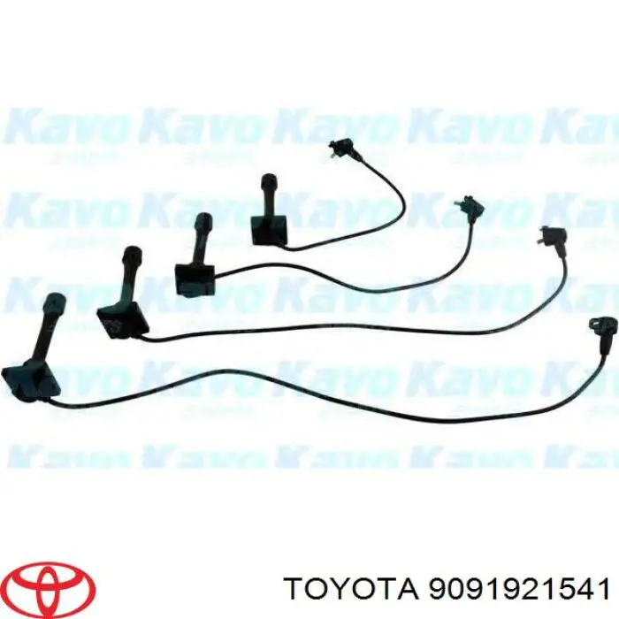 9091921541 Toyota juego de cables de encendido