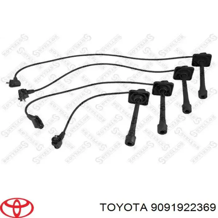 9091922369 Toyota juego de cables de encendido