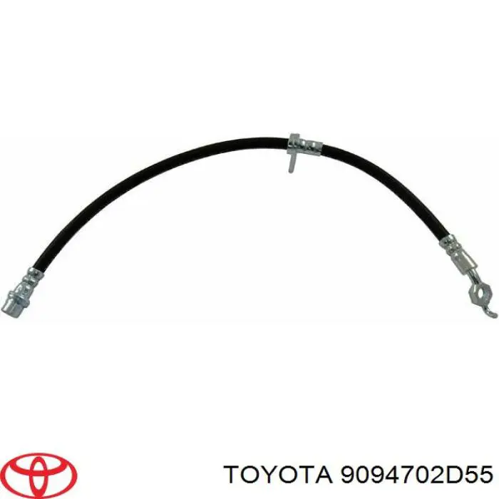 9094702D55 Toyota tubo flexible de frenos trasero derecho