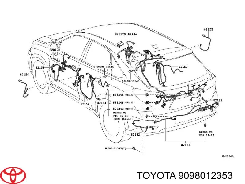 9098012353 Toyota 