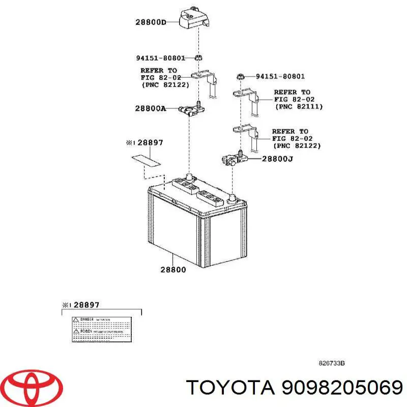 9098205069 Toyota 