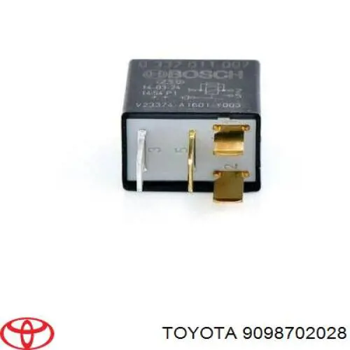 9098702028 Toyota relé, faro antiniebla