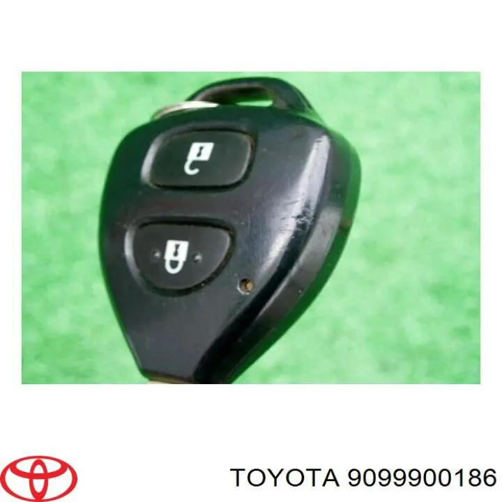 909990018684 Toyota conjunto transmisor control de puertas / clave en blanco