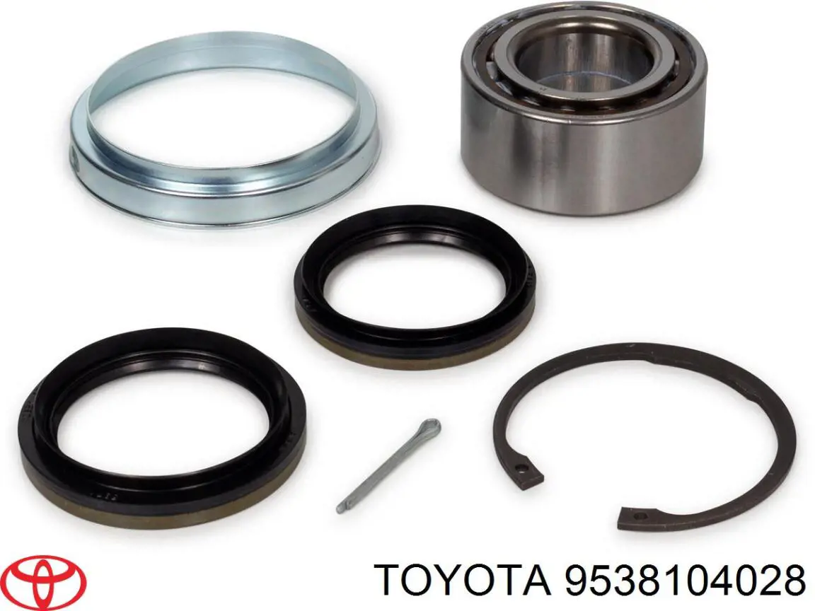 9538104028 Toyota cojinete de rueda trasero