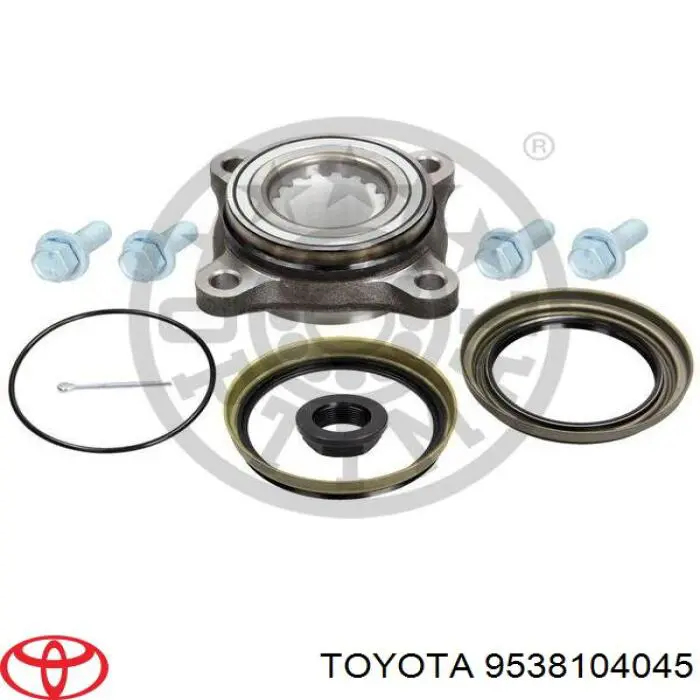 9538104045 Toyota pasador de tuerca de cubo