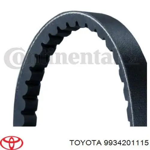 9934201115 Toyota correa trapezoidal