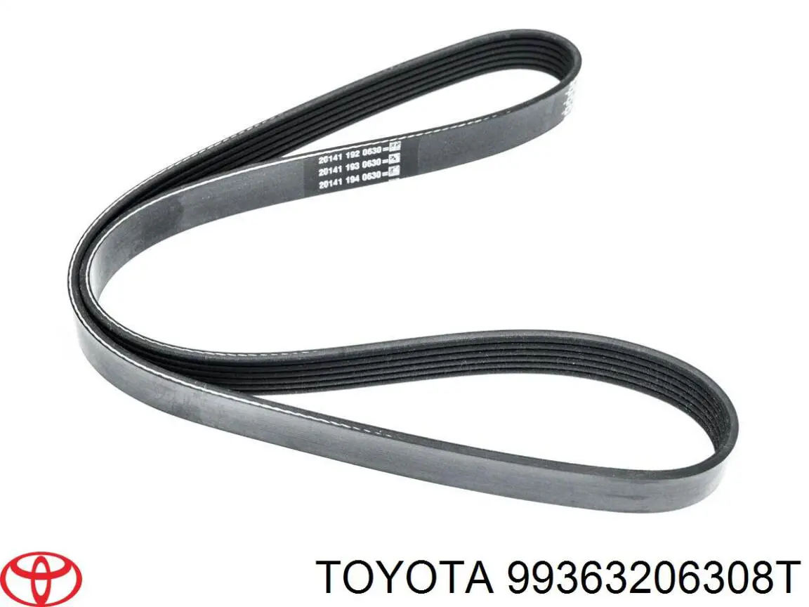 99363206308T Toyota correa trapezoidal