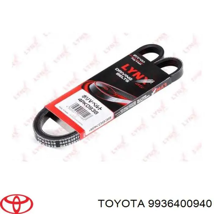 9936400940 Toyota correa trapezoidal