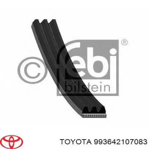 993642107083 Toyota correa trapezoidal