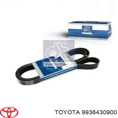 9936430900 Toyota correa trapezoidal